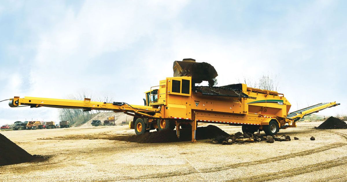 Máy sàng trommel Vermeer TR5300