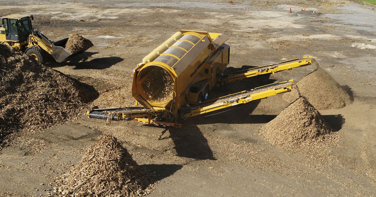 Máy sàng trommel Vermeer TR6450