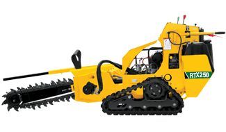 Máy đào rãnh đi bộ Vermeer RTX250