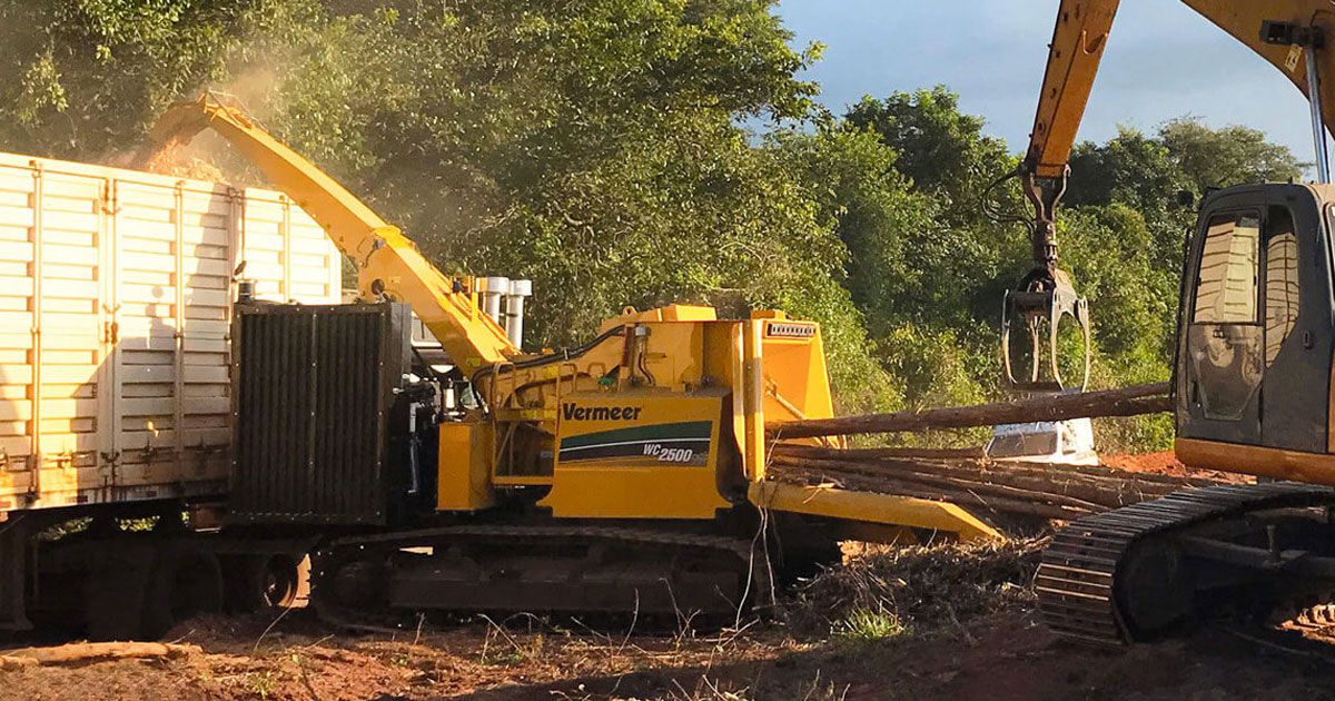 Máy băm cây nguyên Vermeer WC2500TX